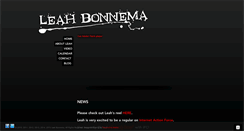 Desktop Screenshot of leahbonnema.com